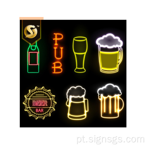 Letreiro decorativo neon LED letreiro LED